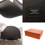 HERMES エルメス エブリン 3 PM グリモワイヤン ショコラ Z刻印(2021年頃) レディース フェルト スイフト ショルダーバッグ Aランク 中古 銀蔵