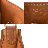 HERMES エルメス エヴリン GM ゴールド 〇Z刻印(1996年頃) ユニセックス クシュベル ショルダーバッグ Bランク 中古 銀蔵