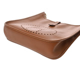 HERMES エルメス エヴリン GM ゴールド 〇Z刻印(1996年頃) ユニセックス クシュベル ショルダーバッグ Bランク 中古 銀蔵