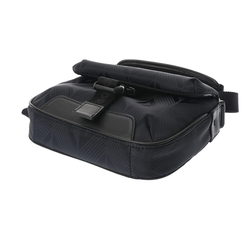 CHRISTIAN DIOR クリスチャンディオール CDダイヤモンド ブラック 21-BO-0292 メンズ ナイロン ショルダーバッグ Aランク 中古 銀蔵