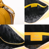 CHRISTIAN DIOR クリスチャンディオール ライダー 2.0 メッセンジャーバッグミニ イエロー 2ESWS034LWH_H20E メンズ レザー ナイロン ショルダーバッグ Aランク 中古 銀蔵