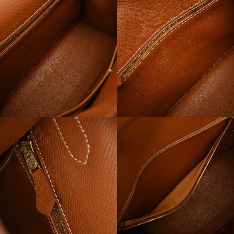 HERMES エルメス ケリー 32 外縫い 2WAY ゴールド 〇Z刻印(1996年頃) レディース クシュベル ハンドバッグ ABランク 中古 銀蔵