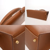 HERMES エルメス ケリー 32 外縫い 2WAY ゴールド 〇Z刻印(1996年頃) レディース クシュベル ハンドバッグ ABランク 中古 銀蔵