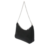 PRADA プラダ Re-Edition 2005 ブラック 1BH204 レディース ナイロン ショルダーバッグ Aランク 中古 銀蔵
