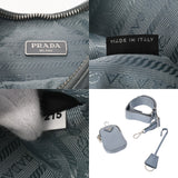 PRADA プラダ Re-Edition 2005 ショルダーバッグ ブルー 1BH204 レディース ナイロン 2WAYバッグ ABランク 中古 銀蔵