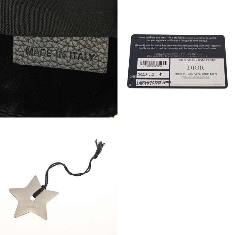 DIOR ディオール トートバッグ ブラック 1ADSH175YMJ レディース レザー トートバッグ ABランク 中古 銀蔵