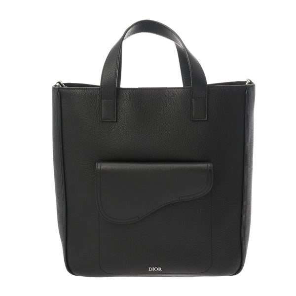 DIOR ディオール トートバッグ ブラック 1ADSH175YMJ レディース レザー トートバッグ ABランク 中古 銀蔵