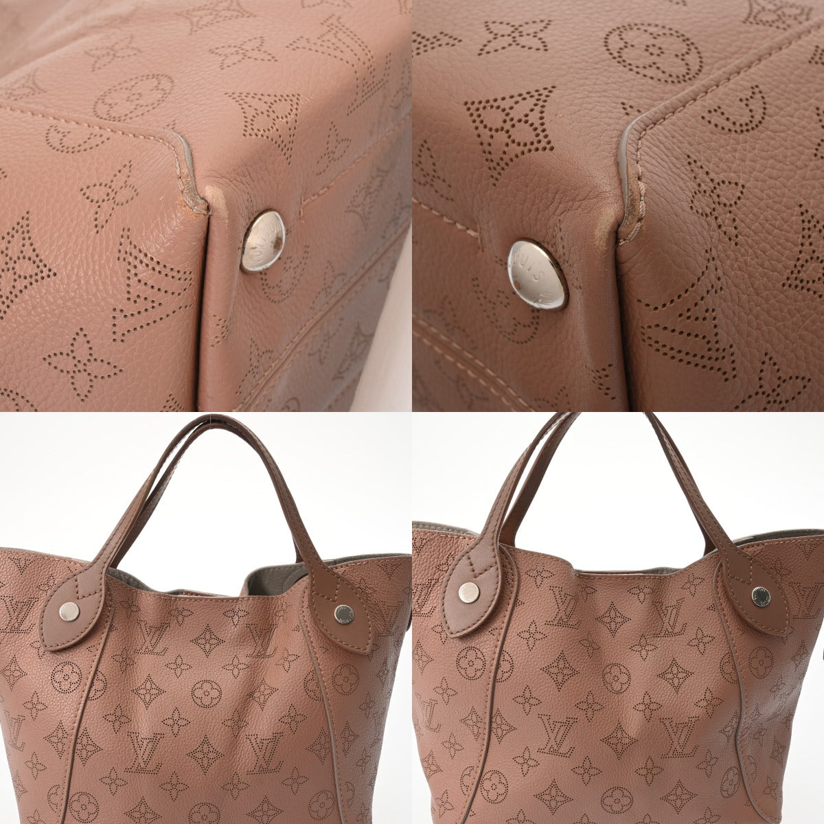 LOUIS VUITTON ルイヴィトン モノグラムマヒナ ヒナ PM ピンク