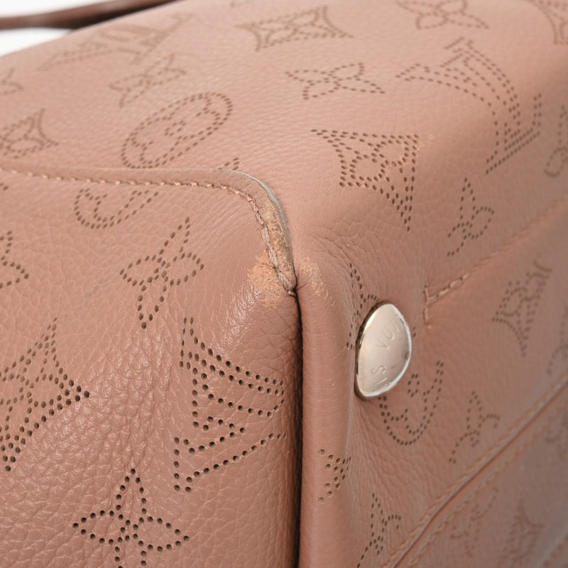 未使用　LOUIS VUITTON マヒナ　シールスPM ピンク ハンドバッグ LOUIS VUITTON ルイヴィトン モノグラムマヒナ ヒナ PM ピンク