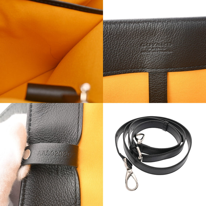 GOYARD ゴヤール サックヴォルテール 2WAY ブラック メンズ PVC レザー トートバッグ ABランク 中古 銀蔵