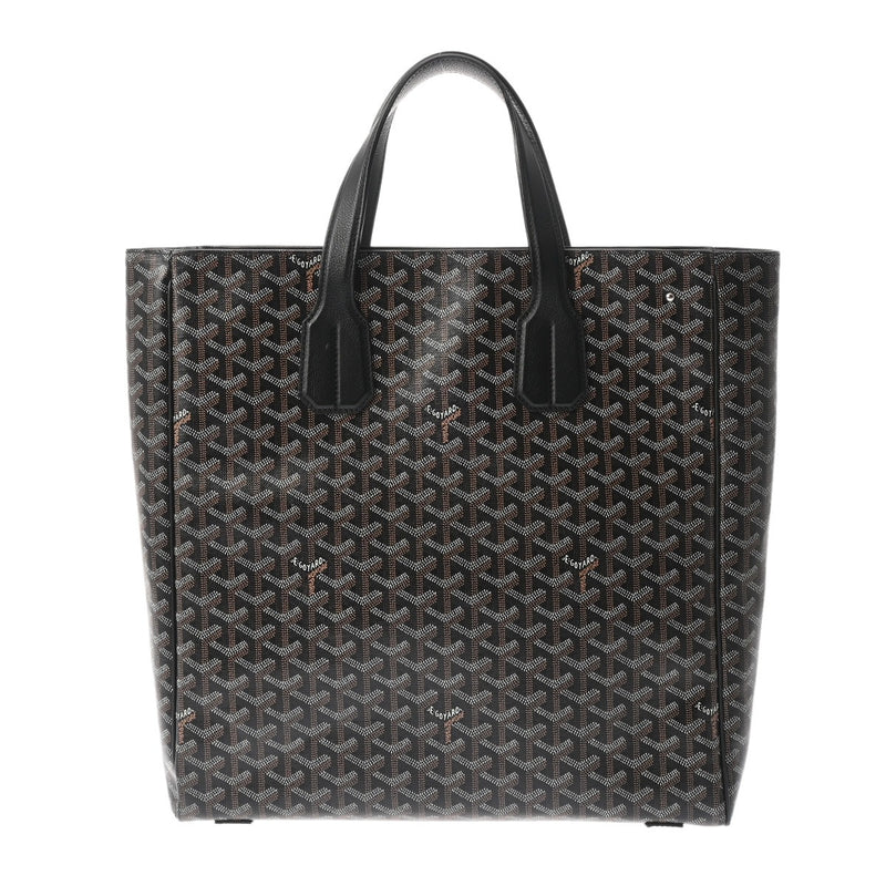 GOYARD ゴヤール サックヴォルテール 2WAY ブラック メンズ PVC レザー トートバッグ ABランク 中古 銀蔵