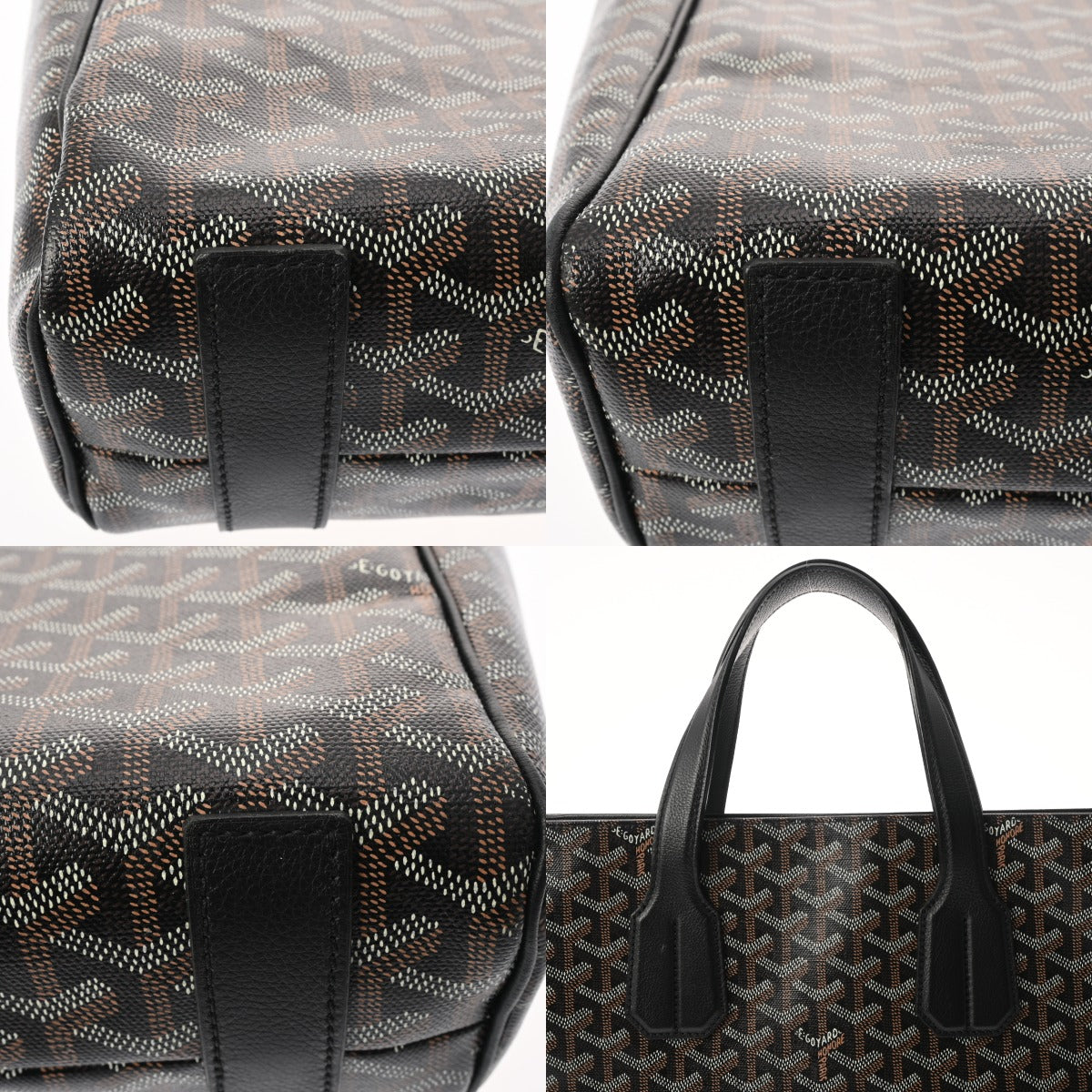GOYARD ゴヤール サックヴォルテール 2WAY ブラック メンズ PVC レザー