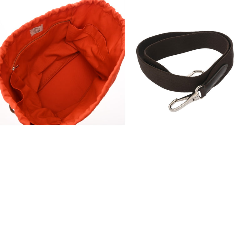 HERMES エルメス サックドパンサージュ グルーム ネイビー C刻印(2018年頃) レディース トワルシェブロン トートバッグ Aランク 中古 銀蔵