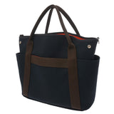 HERMES エルメス サックドパンサージュ グルーム ネイビー C刻印(2018年頃) レディース トワルシェブロン トートバッグ Aランク 中古 銀蔵