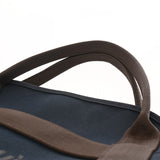 HERMES エルメス サックドパンサージュ グルーム ネイビー C刻印(2018年頃) レディース トワルシェブロン トートバッグ Aランク 中古 銀蔵