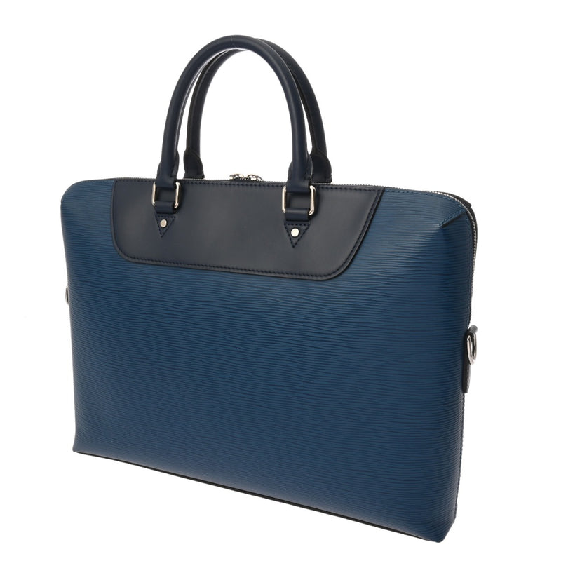 LOUIS VUITTON ルイヴィトン エピ PDJ ブルーアズール M51700 メンズ レザー ビジネスバッグ Bランク 中古 銀蔵