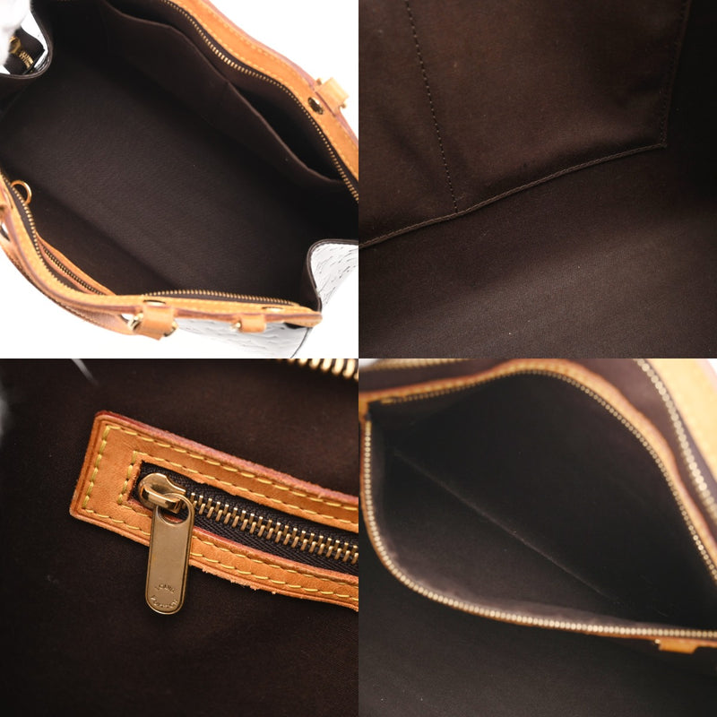 LOUIS VUITTON ルイヴィトン モノグラムヴェルニ ブレア MM アマラント M91619 レディース モノグラムヴェルニ ハンドバッグ Cランク 中古 銀蔵