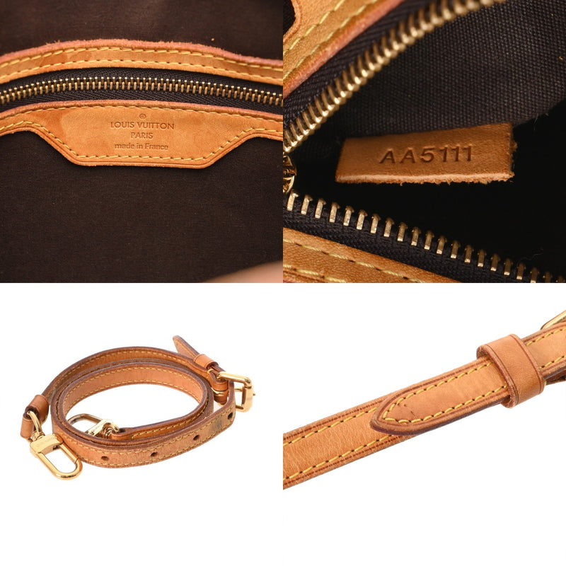 LOUIS VUITTON ルイヴィトン モノグラムヴェルニ ブレア MM アマラント M91619 レディース モノグラムヴェルニ ハンドバッグ Cランク 中古 銀蔵