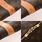 LOUIS VUITTON ルイヴィトン モノグラム キーポル バンドリエール 55 ブラウン M41414 ユニセックス モノグラムキャンバス ボストンバッグ Bランク 中古 銀蔵