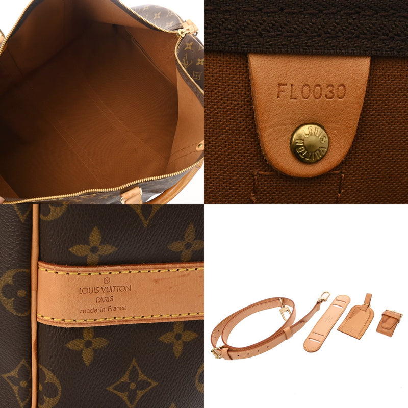 LOUIS VUITTON ルイヴィトン モノグラム キーポル バンドリエール 55 ブラウン M41414 ユニセックス モノグラムキャンバス ボストンバッグ Bランク 中古 銀蔵