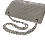 CHANEL シャネル マトラッセ チェーンショルダー 30 グレー A58600 レディース キャビアスキン ショルダーバッグ Bランク 中古 銀蔵