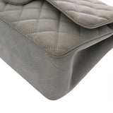 CHANEL シャネル マトラッセ チェーンショルダー 30 グレー A58600 レディース キャビアスキン ショルダーバッグ Bランク 中古 銀蔵