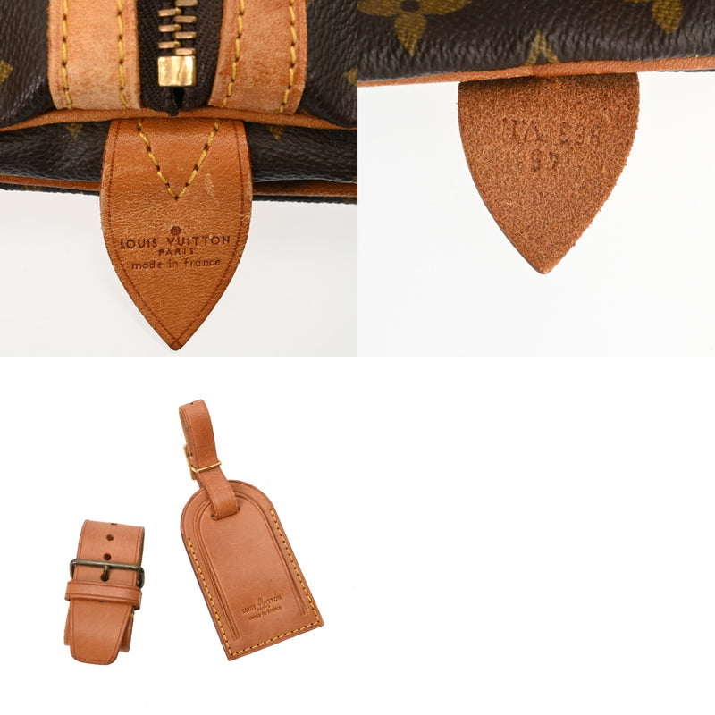 LOUIS VUITTON ルイヴィトン モノグラム サックスープル 45 ブラウン M41624 ユニセックス モノグラムキャンバス ボストンバッグ Bランク 中古 銀蔵