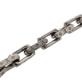 LOUIS VUITTON ルイヴィトン ネックレス・チェーン モノグラム シルバー金具 M00307 メンズ メタル ネックレス ABランク 中古 銀蔵