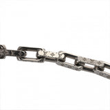 LOUIS VUITTON ルイヴィトン ネックレス・チェーン モノグラム シルバー金具 M00307 メンズ メタル ネックレス ABランク 中古 銀蔵