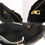 LOUIS VUITTON ルイヴィトン ロックミート ノワール M54569 レディース カーフ ハンドバッグ Bランク 中古 銀蔵