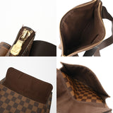 LOUIS VUITTON ルイヴィトン ダミエ ポシェット メルヴィール ブラウン N51127 レディース ダミエキャンバス ショルダーバッグ Bランク 中古 銀蔵