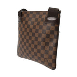 LOUIS VUITTON ルイヴィトン ダミエ ポシェット メルヴィール ブラウン N51127 レディース ダミエキャンバス ショルダーバッグ Bランク 中古 銀蔵
