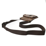 LOUIS VUITTON ルイヴィトン ダミエ ポシェット メルヴィール ブラウン N51127 レディース ダミエキャンバス ショルダーバッグ Bランク 中古 銀蔵