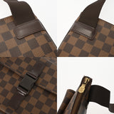 LOUIS VUITTON ルイヴィトン ダミエ ポシェット メルヴィール ブラウン N51127 レディース ダミエキャンバス ショルダーバッグ Bランク 中古 銀蔵