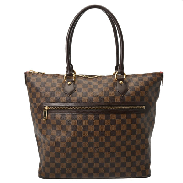 LOUIS VUITTON ルイヴィトン ダミエ サレヤ GM ブラウン N51181 レディース ダミエキャンバス トートバッグ Bランク 中古 銀蔵