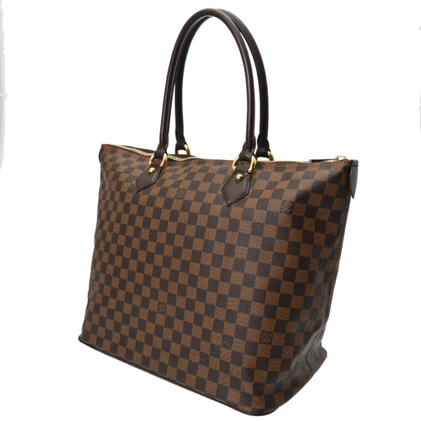 LOUIS VUITTON ルイヴィトン ダミエ サレヤ GM ブラウン N51181 レディース ダミエキャンバス トートバッグ Bランク 中古 銀蔵
