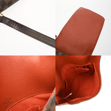 LOUIS VUITTON ルイヴィトン ダミエ ミュゼット ブラウン N51302 レディース ダミエキャンバス ショルダーバッグ ABランク 中古 銀蔵