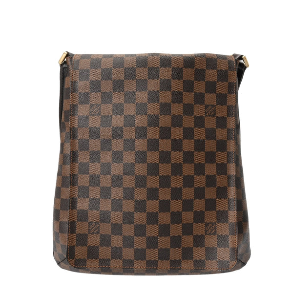 LOUIS VUITTON ルイヴィトン ダミエ ミュゼット ブラウン N51302 レディース ダミエキャンバス ショルダーバッグ ABランク 中古 銀蔵