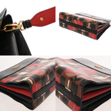 PRADA プラダ ビブリオテーク マルチカラー 1BC034 レディース カーフ ショルダーバッグ ABランク 中古 銀蔵