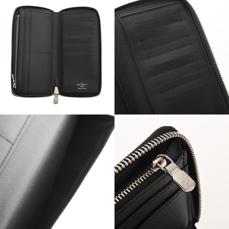 LOUIS VUITTON ルイヴィトン ダミエグラフィット ジッピーウォレット ヴェルティカル ブラック/グレー N63095 メンズ ダミエグラフィットキャンバス 長財布 Aランク 中古 銀蔵