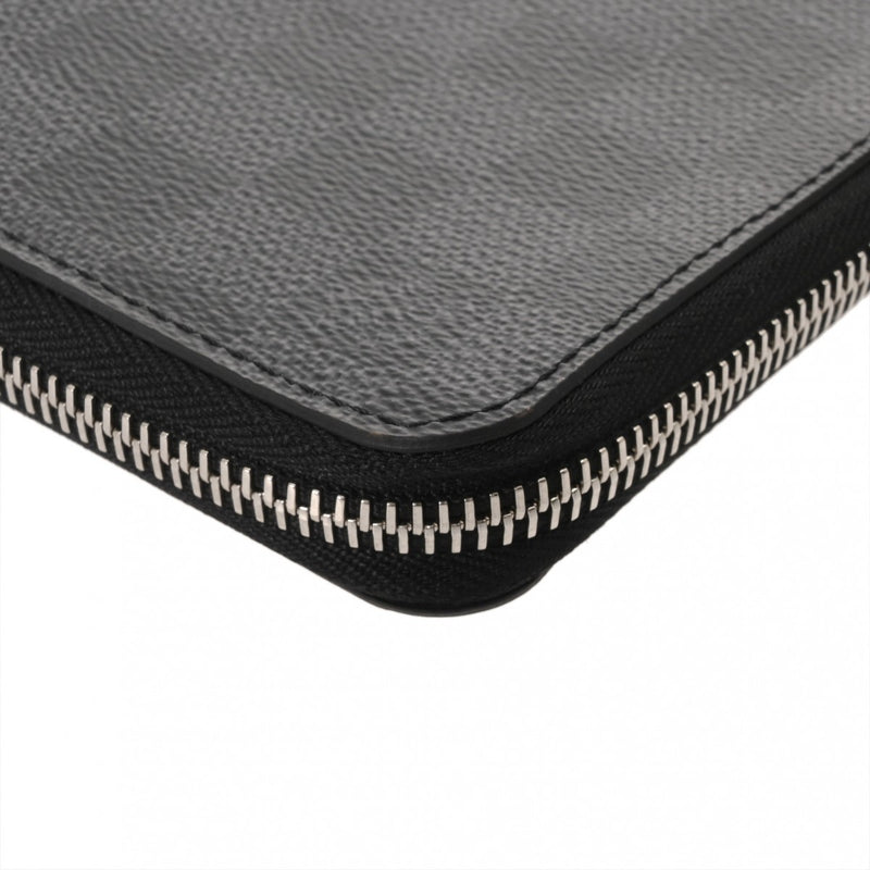 LOUIS VUITTON ルイヴィトン ダミエグラフィット ジッピーウォレット ヴェルティカル ブラック/グレー N63095 メンズ ダミエグラフィットキャンバス 長財布 Aランク 中古 銀蔵