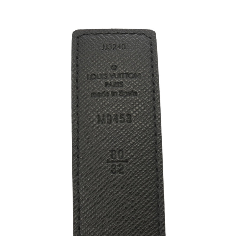 LOUIS VUITTON ルイヴィトン モノグラム サンチュール イニシャルLV サイズ80 ブラウン M9453W メンズ モノグラムキャンバス ベルト ABランク 中古 銀蔵