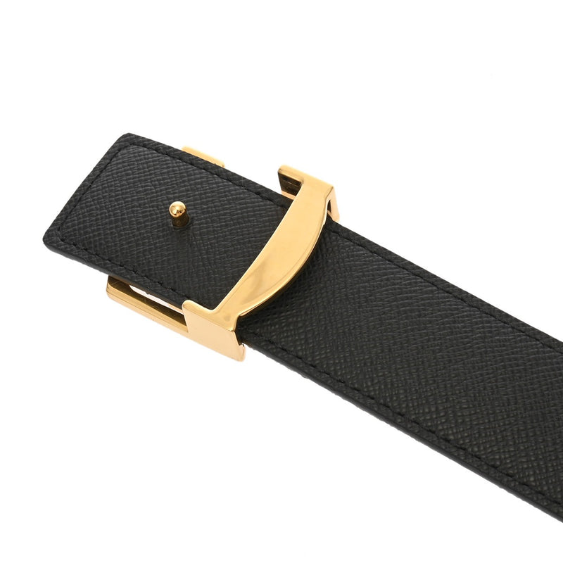 LOUIS VUITTON ルイヴィトン モノグラム サンチュール イニシャルLV サイズ80 ブラウン M9453W メンズ モノグラムキャンバス ベルト ABランク 中古 銀蔵