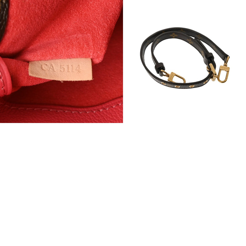 LOUIS VUITTON ルイヴィトン モノグラム パラス ローズリッチ M41147 レディース モノグラムキャンバス 2WAYバッグ Bランク 中古 銀蔵