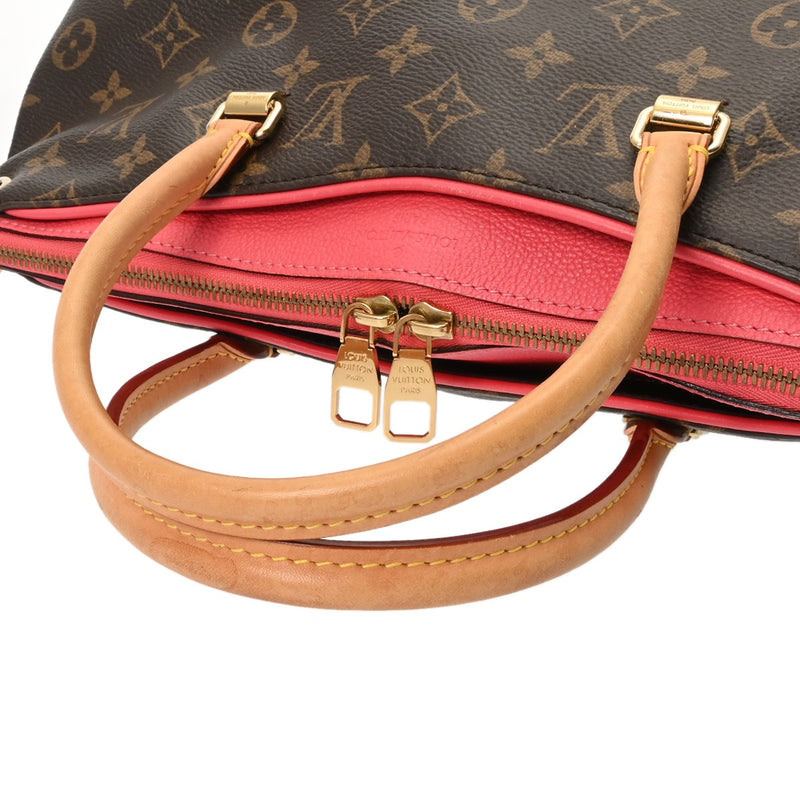 LOUIS VUITTON ルイヴィトン モノグラム パラス ローズリッチ M41147 レディース モノグラムキャンバス 2WAYバッグ Bランク 中古 銀蔵
