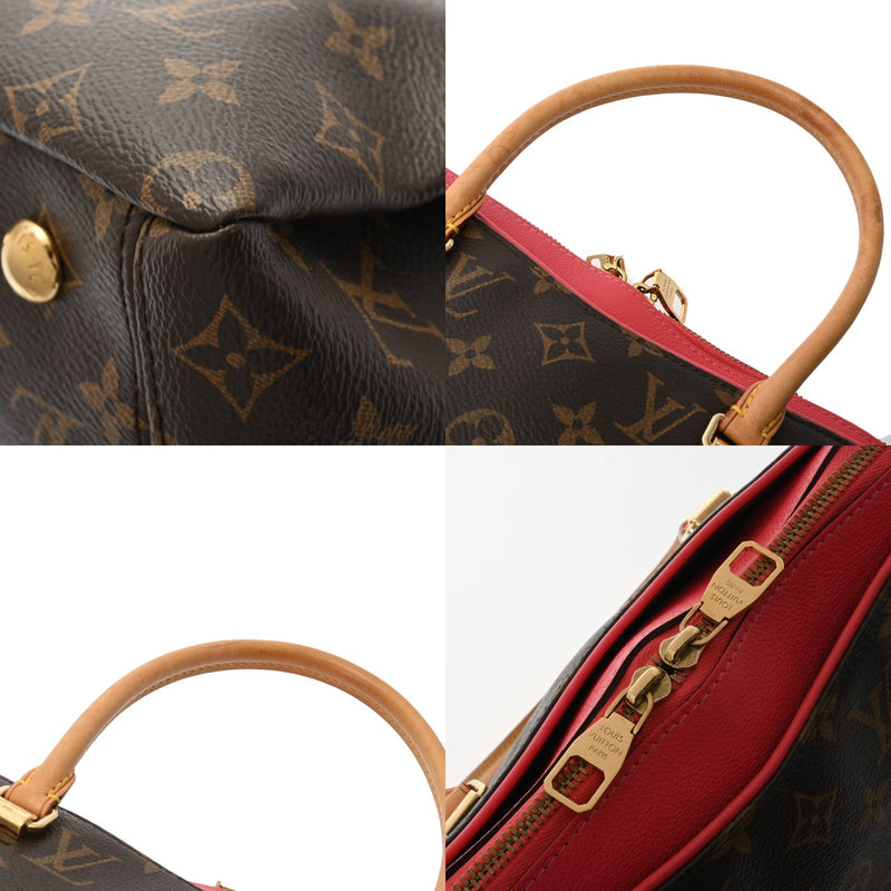 LOUIS VUITTON ルイヴィトン モノグラム パラス ローズリッチ M41147 レディース モノグラムキャンバス 2WAYバッグ Bランク 中古 銀蔵