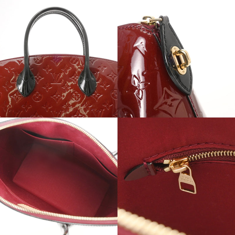 LOUIS VUITTON ルイヴィトン ロックイット PM グリヨット M90250 ユニセックス ヴェルニ ハンドバッグ Bランク 中古 銀蔵