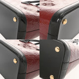 LOUIS VUITTON ルイヴィトン ロックイット PM グリヨット M90250 ユニセックス ヴェルニ ハンドバッグ Bランク 中古 銀蔵