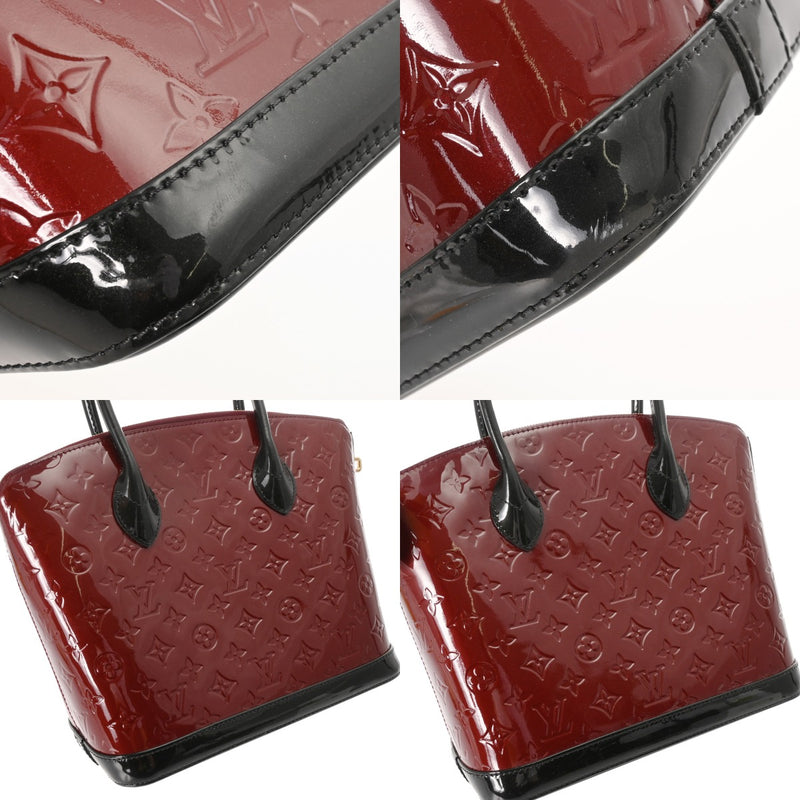 LOUIS VUITTON ルイヴィトン ロックイット PM グリヨット M90250 ユニセックス ヴェルニ ハンドバッグ Bランク 中古 銀蔵