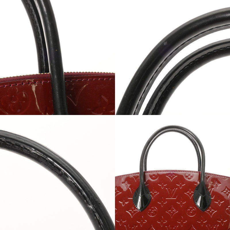 LOUIS VUITTON ルイヴィトン ロックイット PM グリヨット M90250 ユニセックス ヴェルニ ハンドバッグ Bランク 中古 銀蔵